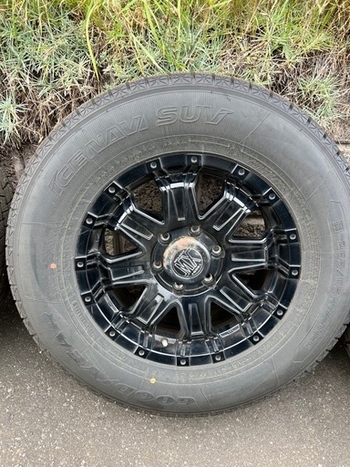 グッドイヤー　アイスナビ　265/65R17 ランドクルーザープラド　スタッドレス　ホイール付　4本セット