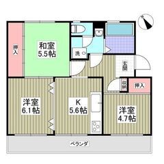 💙礼０☆｟3K｠船橋市☆小室駅から徒歩10分！分譲タイプの都市ガ...