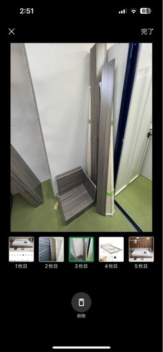 クイーンベット　  マットレス付き　美品　取りに来ていただける方