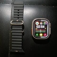 Apple Watch風　Androidウォッチ【HK ULTR...