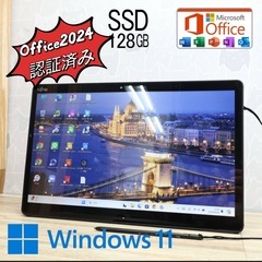 【全国配送可能】富士通タブレット　暴速起動 Core i3 メモリ4GB AIツール付ける オフィス2024