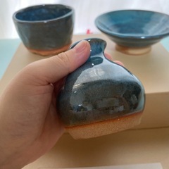 【お取引決定】湯呑み  小皿  花瓶(とっくり)  の画像