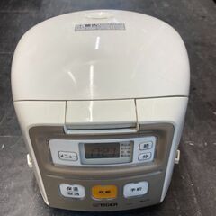 ☆中古￥3,800！TIGER　3合マイコン炊飯ジャー　家電　J...