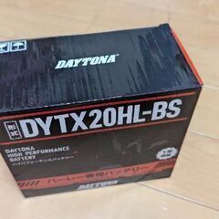 【新品】ハーレー用デイトナバッテリー　DYTX20HL-BS　手...