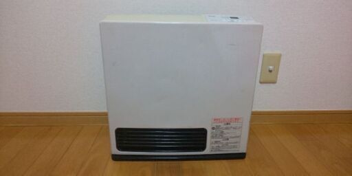 LPガスファンヒーターSRC-360E　リンナイ　ホース付き