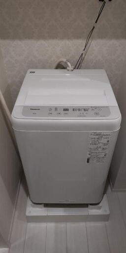 【引取限定】22年5Kgパナソニック洗濯機 NA-F50B15