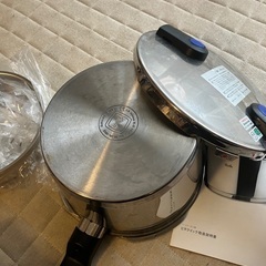 ファスラー　圧力鍋　4.5L fissler 説明書有の画像