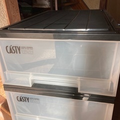 衣装、収納ケース43×66×23 2個