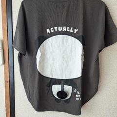 パンダしっぽ付き　Tシャツ　