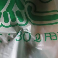長野市指定ゴミ袋　8袋の画像