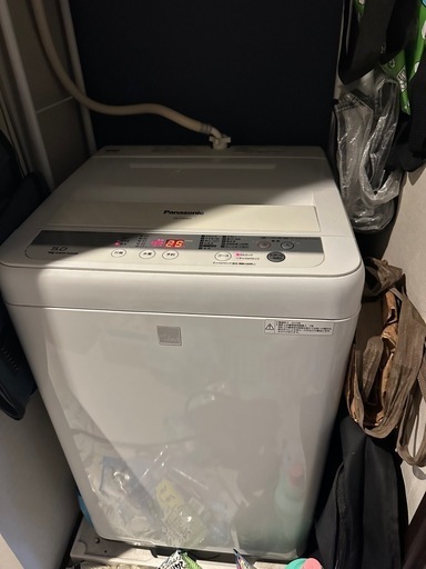 Panasonic 5kg洗濯機 使用可能