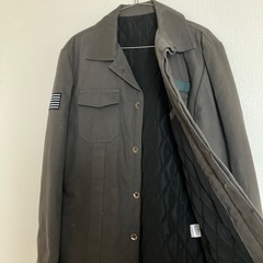 ミリタリージャケット　グレーの画像