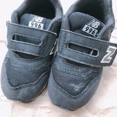 ニューバランス　14.5 黒の画像