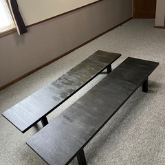 【10/31まで】長テーブル（3人掛け）2台