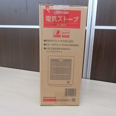 複数在庫 新品 TEKNOS 電気ストーブ ES-K601 600W 小型 シンプルデザイン テクノス 暖房 家電 苫小牧西店の画像