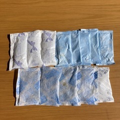 ミニ保冷剤　不織布付きで汚れもあり💦