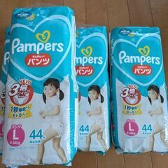 パンパースLサイズ44枚入×4の画像