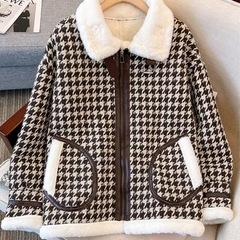 【新品】レディース アウター 上着 長袖ジャケット もこもこ 千...