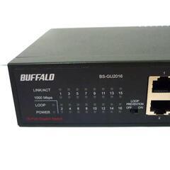 【BUFFALO】スイッチングハブ BS-GU2016の画像