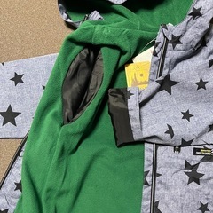 120㎝【新品】ジャンパー薄手(みどり)の画像