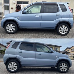 スズキ Kei 4WD・走行距離4万キロ❗️・Bluetoothナビ・バックモニター(車検7.10)の画像