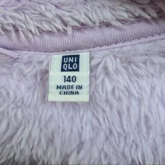 フリースジャケット　140ｻｲｽﾞ　の画像