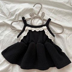 韓国　ベビー服　ニットワンピース
