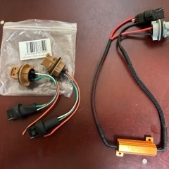 【未使用品】T20対応ソケットバルブ・抵抗器５０W/６RJ 