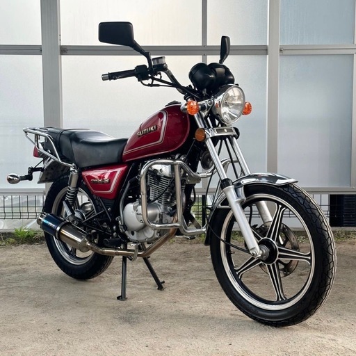 SUZUKI GN125-2F 125cc 4サイクル キャブ車