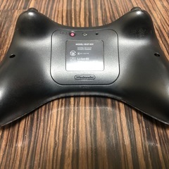 WiiU プロコン ブラックの画像