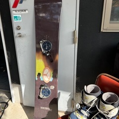 SI M S スノーボード　159cm 靴26cm