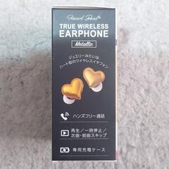 ワイヤレスイヤホン♡ゴールドの画像