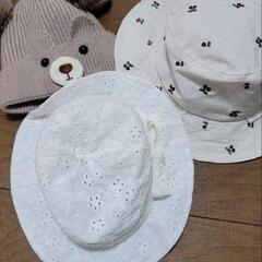 petit main 帽子子供用帽子　2歳帽子　女の子帽子