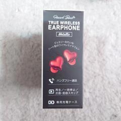 ワイヤレスイヤホン♡赤の画像