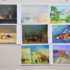 美術展で購入の絵葉書 89枚 