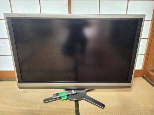 問題なく使用できます。40型の液晶テレビ　アクオス
