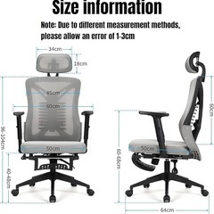 ゲーミングチェア オフィスチェア 事務用椅子 コンピューターチェア 人間工学の画像