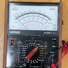 SANWA サンワ N-401F アナログテスター 動作確認済