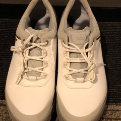 【未使用】ecco(エコー)ゴルフシューズ　41(25.5) メンズの画像