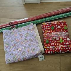 【ご購入者決定】クリスマス　手芸用品　布生地　包装紙　