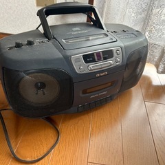 CDラジカセ【0円】ジャンク扱い