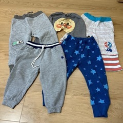 90cm 男の子　冬物8点まとめ売りの画像