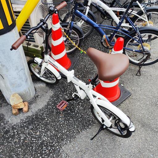 PROVROS 折りたたみ自転車 16インチ 自転車 ミニベロ ワイヤー錠・ライト付き 通学通学 コンパクト シングルギア