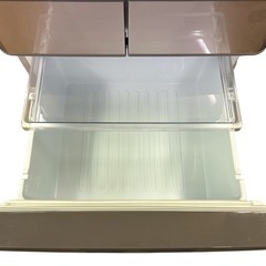 ●9月限定出品●極美品【SHARP】ノンフロン冷凍冷蔵庫 SJ-X416J-T 冷蔵庫：シャープ