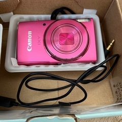 デジカメ　canon IXY140