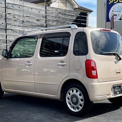 安心の総額表示！車検満たん★ダイハツミラココア4WD！禁煙車ルーフレールTVナビの画像