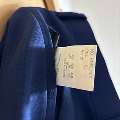 美品 メンズ スーツ 青の画像
