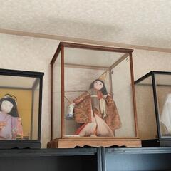 日本人形　四体　ケース入りの画像