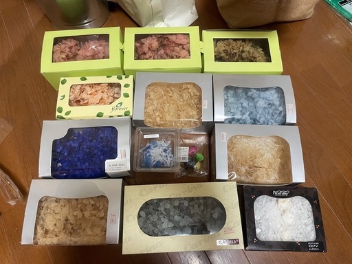 ハーバリウム花材まとめ