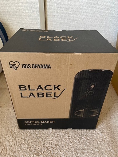 IRIS OHYAMA BLACK LABEL コーヒーメーカー